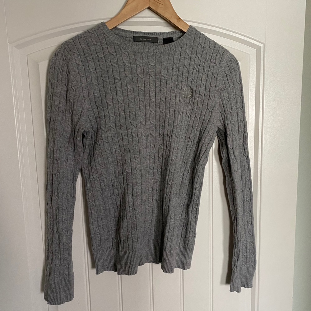 Gray sweater